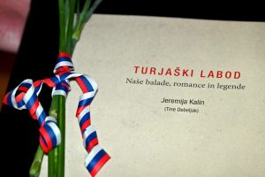 Vabilo na predstavitev pesniške zbirke Turjaški labod —  3. 12. 2025 ob 17.00 v Galeriji Družina v Ljubljani