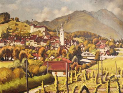 Kulturni dogodek ob 120-letnici rojstva slikarja Franceta Koširja — NA DAN ROJSTVA: FRANCE KOŠIR (1906–1939) — Kapela na Loškem gradu, 29. maj 2026 ob 16.00